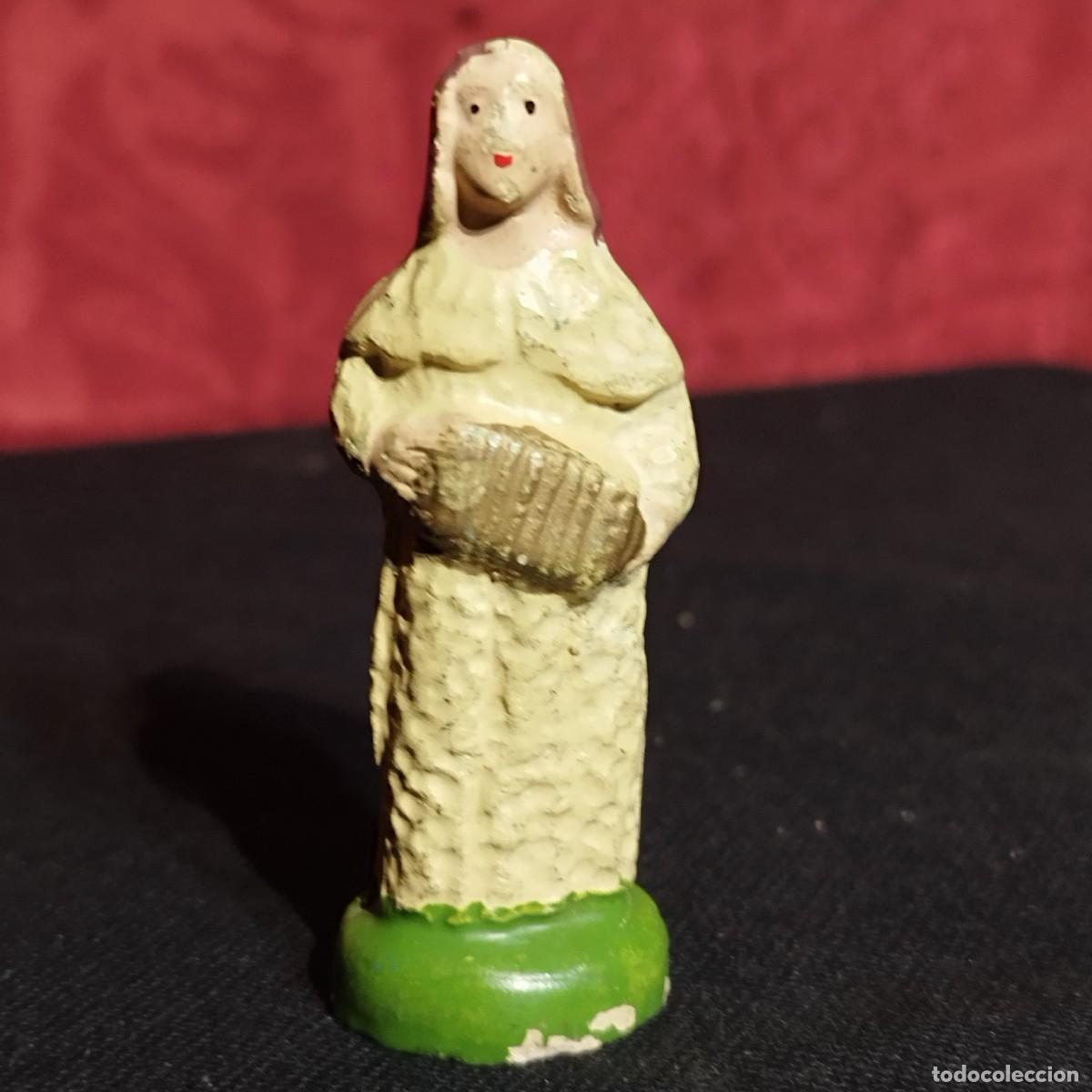 Figuras de Bel&eacute;n: FIGURA PARA BELEN PESEBRE HECHO DE TERRACOTA - SOSTIENE ACORDEON -