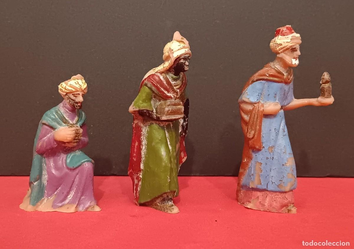 Figuras de Bel&eacute;n: A1 PRECIOSAS FIGURAS DE BELEN REYES MAGOS OFRENDA PECH LAFREDO REAMSA JECSAN A&Ntilde;OS 70/80