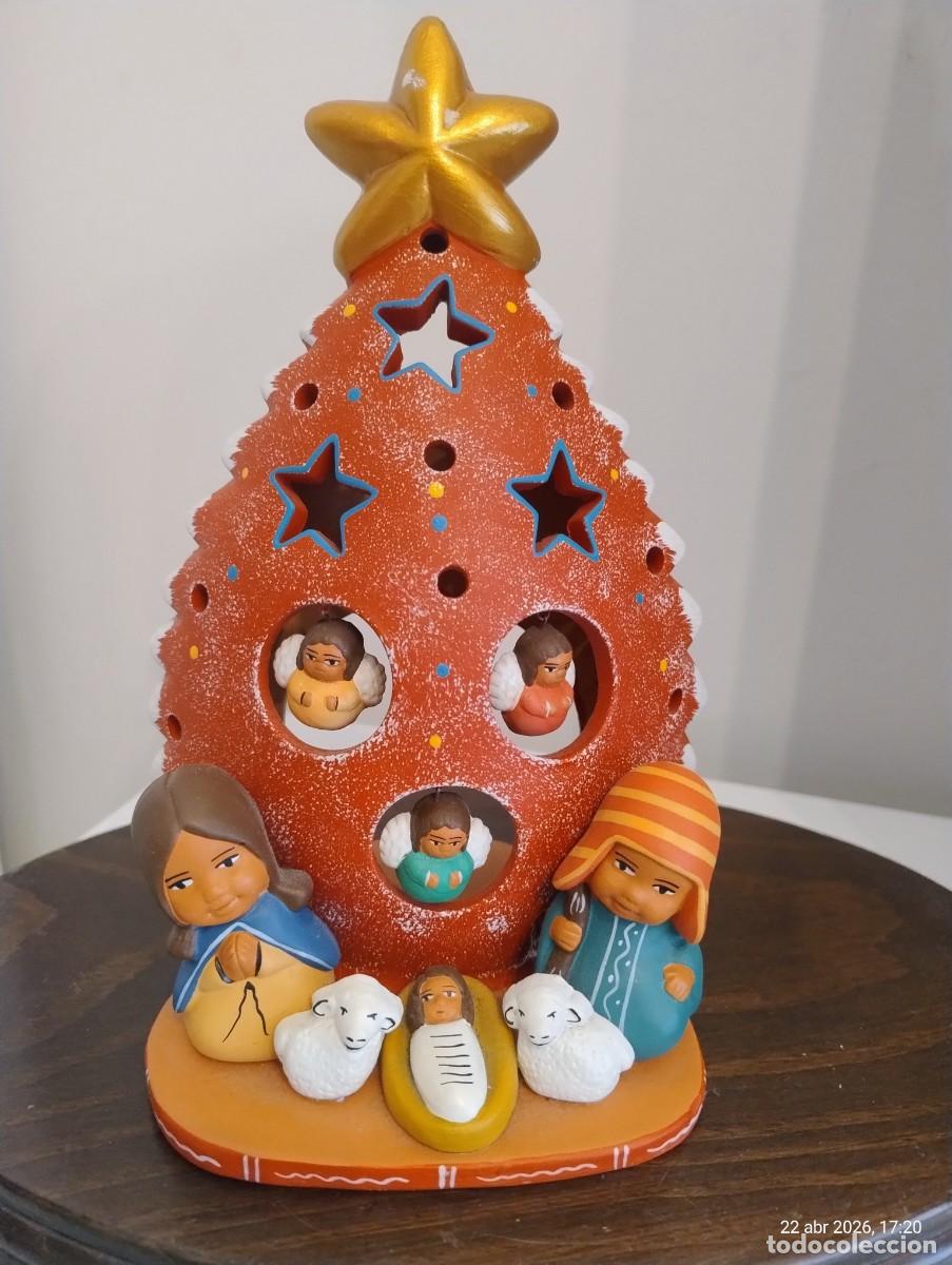 Figuras de Bel&eacute;n: BELEN PERUANO BAJO ARBOL