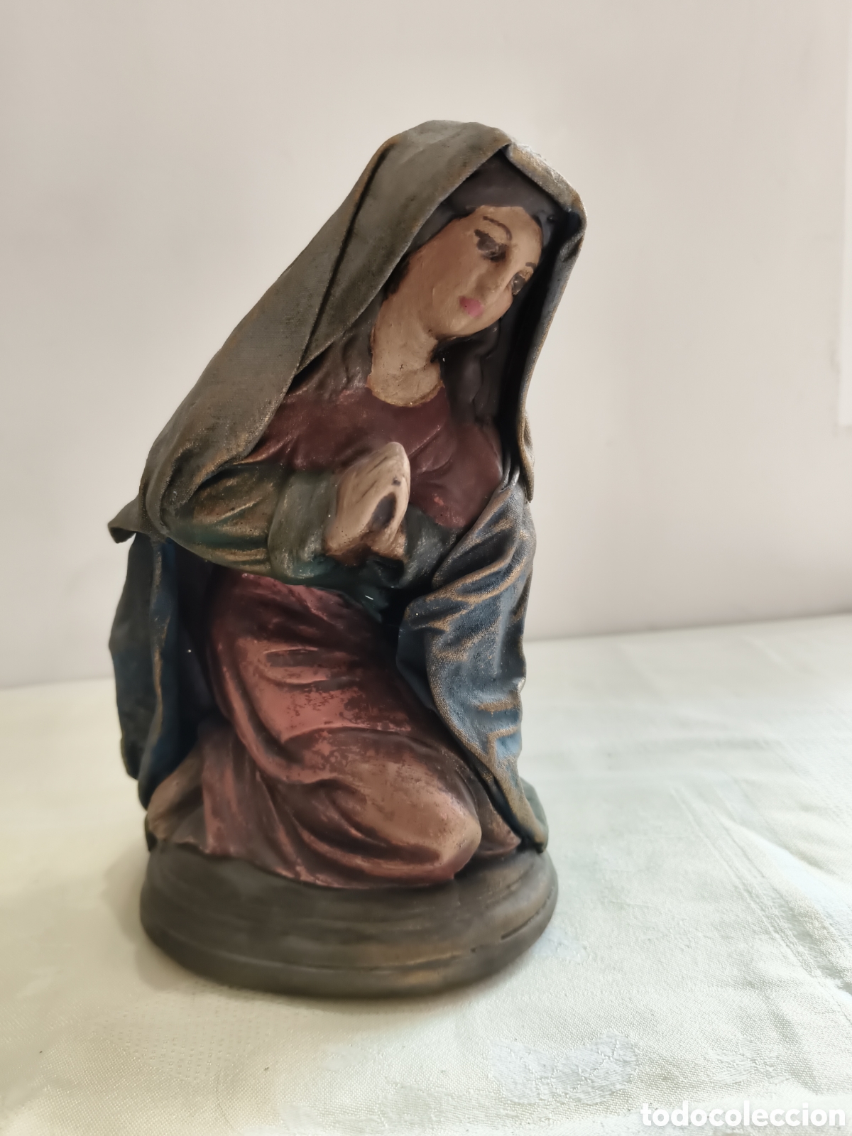 Figuras de Bel&eacute;n: Figura de Bel&eacute;n Virgen Mar&iacute;a entelada Bel&eacute;n Nacimiento Gri&ntilde;an ?