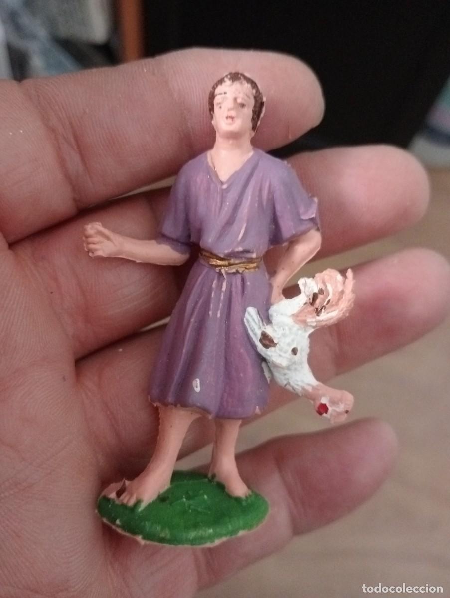 Figuras de Bel&eacute;n: Figuras Bel&eacute;n a&ntilde;os 70 pl&aacute;stico pastores