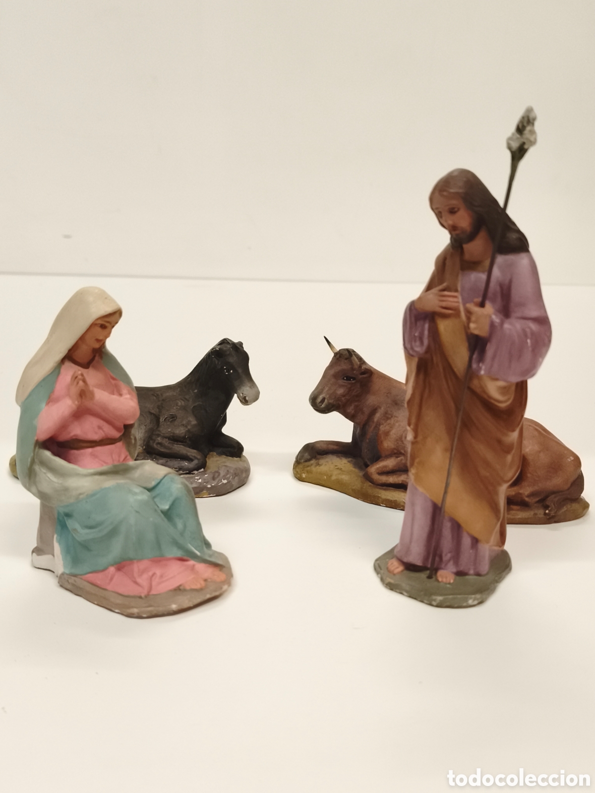 Figuras de Bel&eacute;n: Antiguo nacimiento Olot