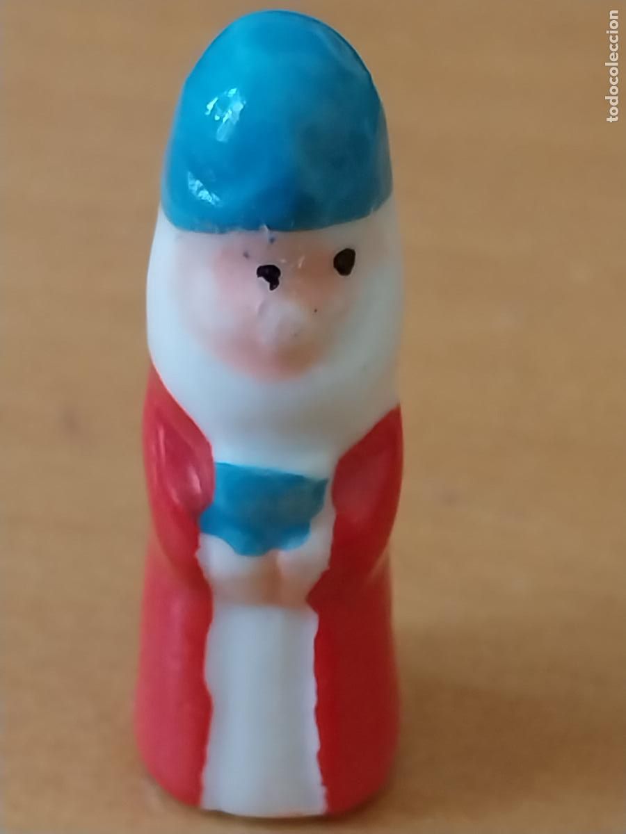 Figuras de Bel&eacute;n: REY MELCHER PORCELANA CERAMICA FIGURA ROSCON O SIMILAR 3.80CMS ALTO