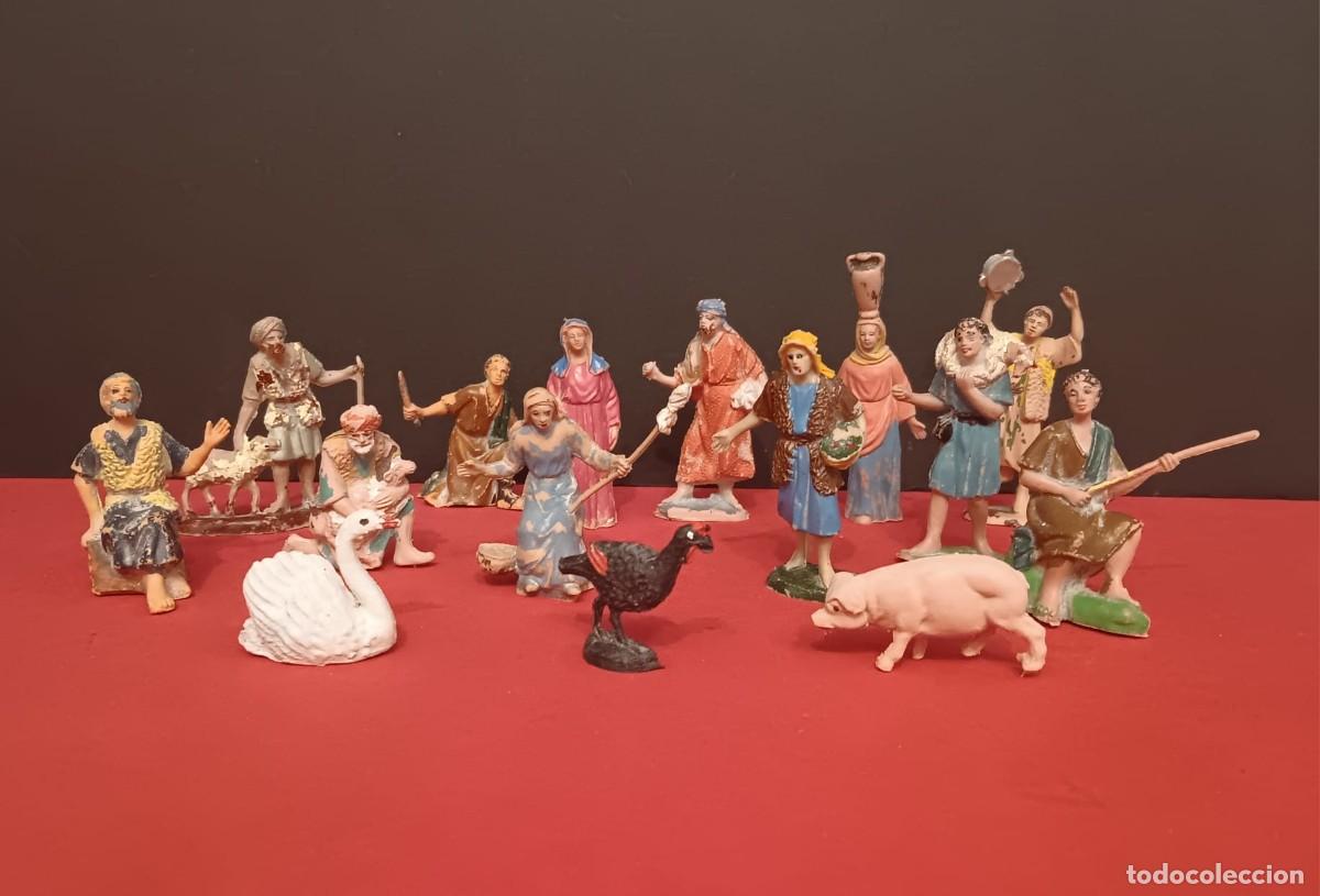 Figuras de Bel&eacute;n: A1 PRECIOSAS FIGURAS DE BELEN PASTORES ALDEANOS ANIMALES PECH LAFREDO REAMSA JECSAN A&Ntilde;OS 70/80