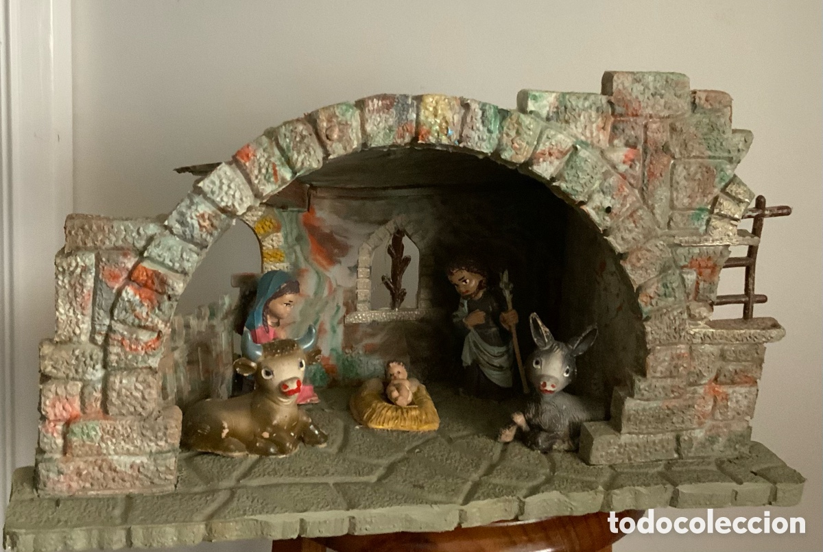 Figuras de Bel&eacute;n: BELEN CABEZONES PECH FERRANDIZ PLASTICO A&Ntilde;OS 80