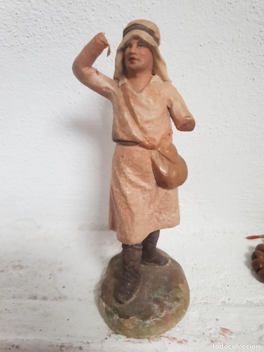 Figuras de Bel&eacute;n: Figura belen de rada e hijo 12 cms - Foto 1