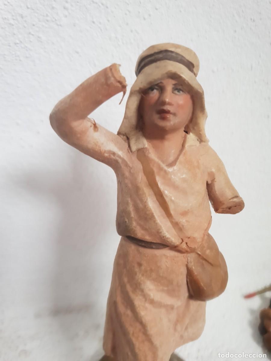 Figuras de Bel&eacute;n: Figura belen de rada e hijo 12 cms - Foto 2
