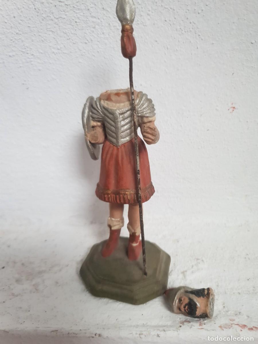 Figuras de Bel&eacute;n: Figura belen antigua terracota rafael barros romano