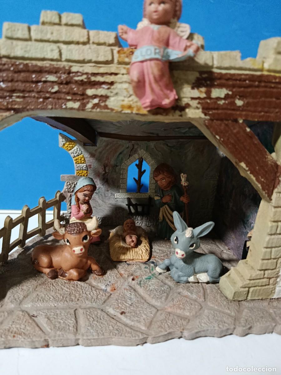 Figuras de Bel&eacute;n: PORTAL DE BELEN ANTIGUI CABEZONES