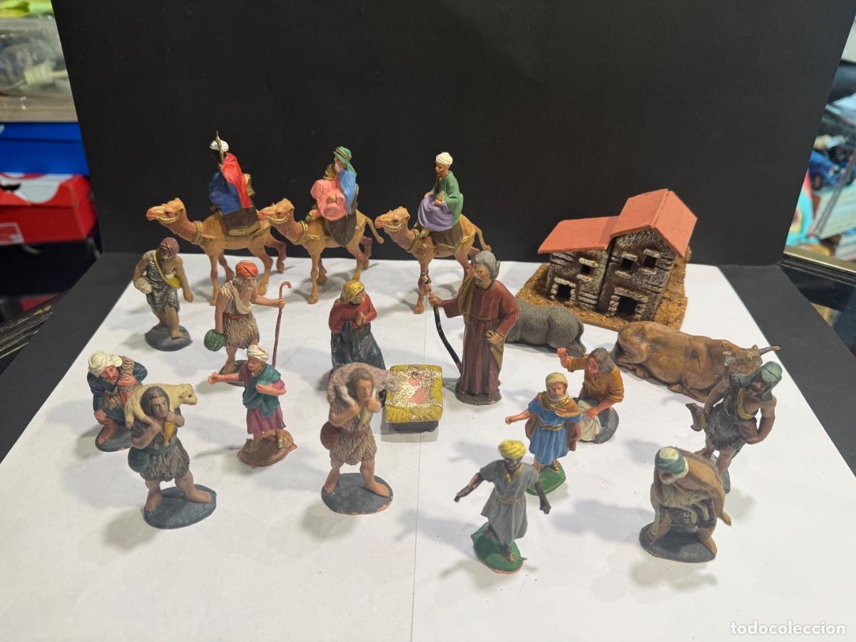 Figuras de Bel&eacute;n: LOTE DE FIGURAS NACIMIENTO / BEL&Eacute;N (G)