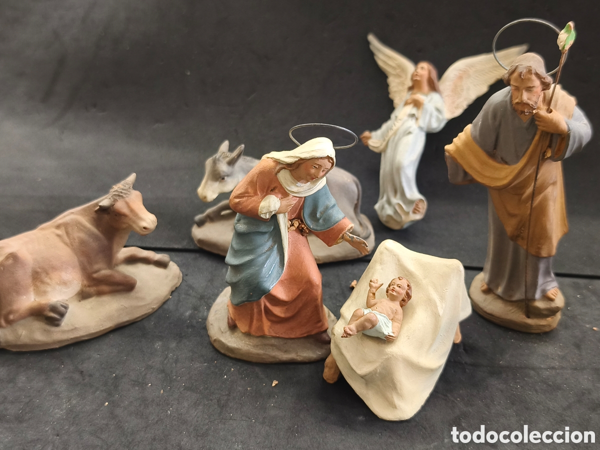 Figuras de Bel&eacute;n: Figuras Bel&eacute;n CASTELLS, nacimiento, Jos&eacute; 11,5cm sin corona