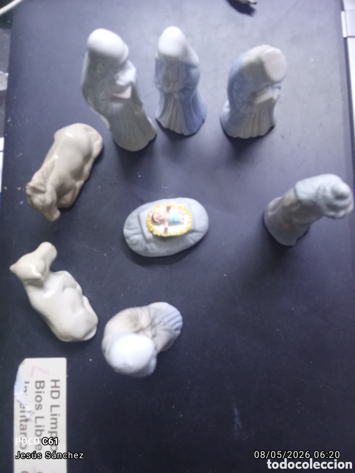 Figuras de Bel&eacute;n: Figura importante de Bel&eacute;n de cer&aacute;mica