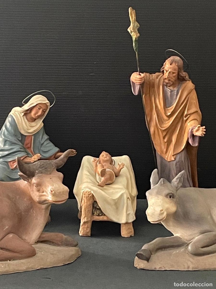 Figuras de Bel&eacute;n: NACIMIENTO DE BELEN O PESSEBRE EN BARRO O TERRACOTA - CASTELLS
