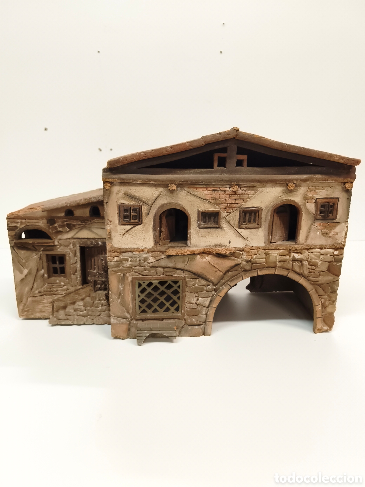 Figuras de Bel&eacute;n: Casa portal para bel&eacute;n de gran tama&ntilde;o