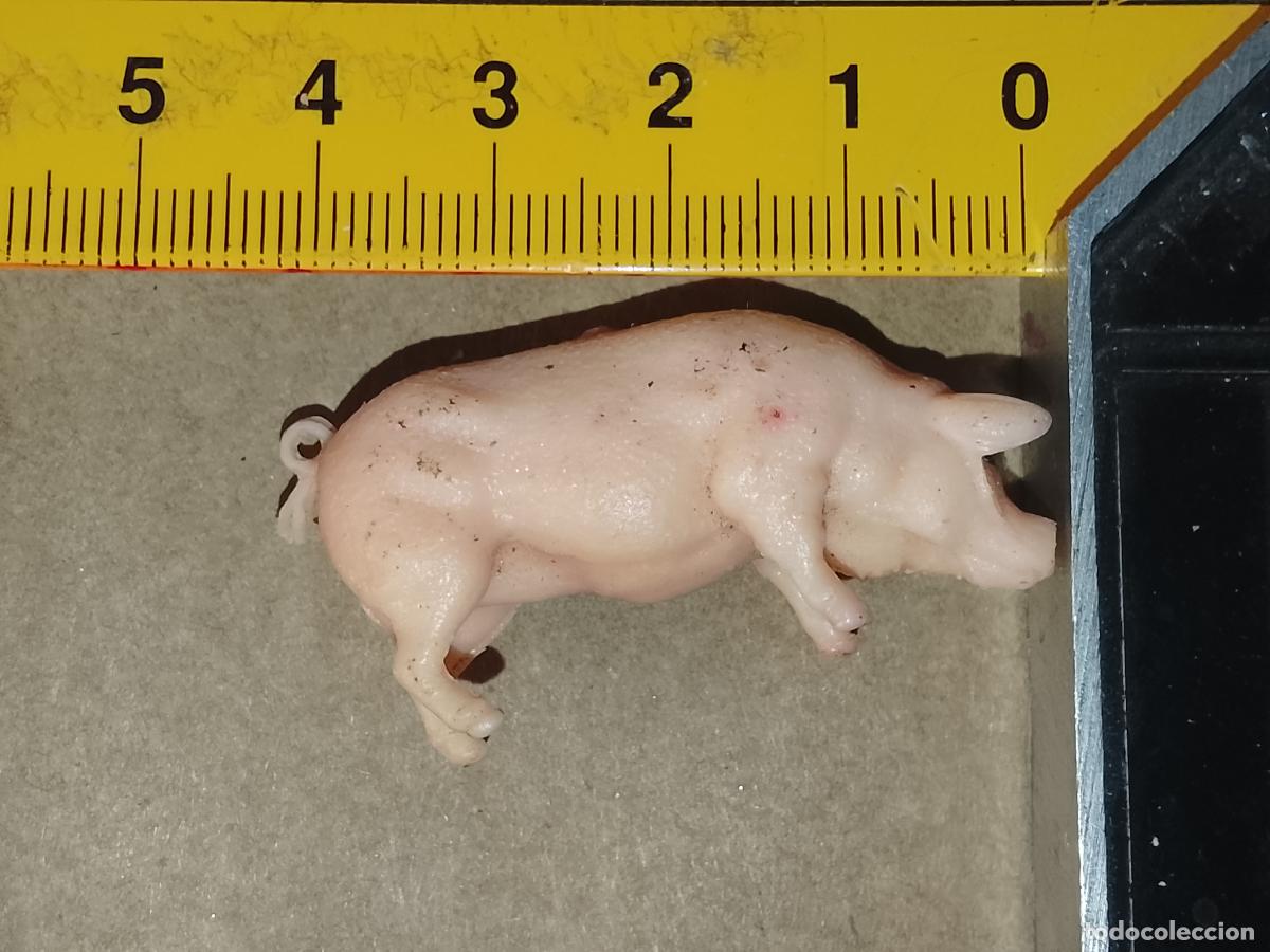 Figuras de Bel&eacute;n: antigua figura de portal de belen o nacimiento plastico duro pech oliver o similar marca