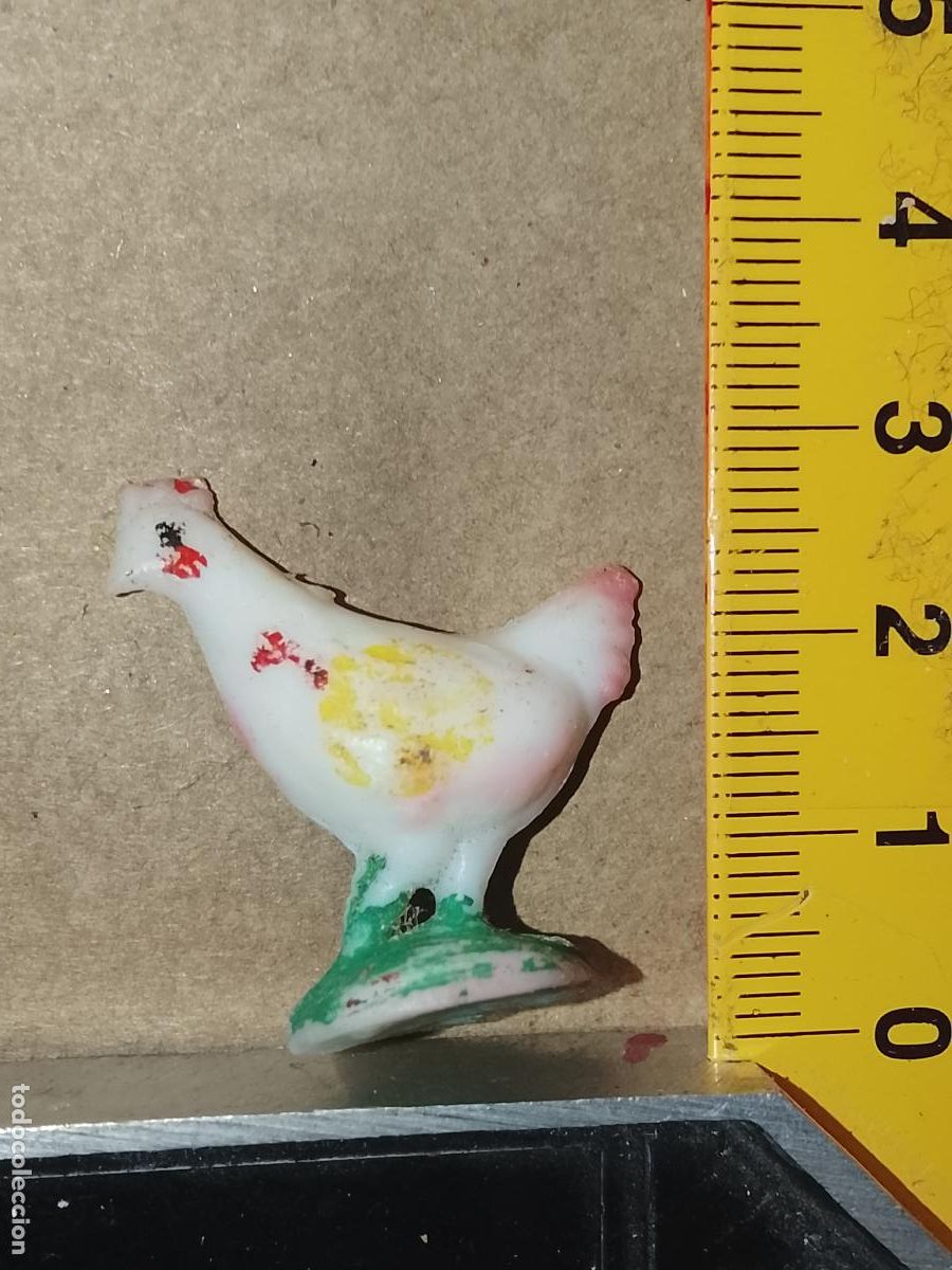 Figuras de Bel&eacute;n: antigua figura de portal de belen o nacimiento plastico duro pech oliver o similar marca