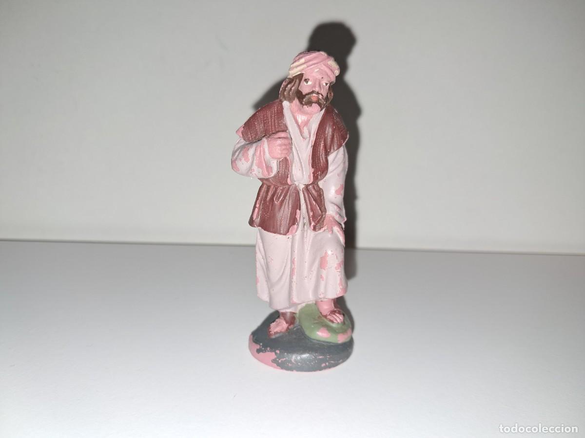 Figuras de Bel&eacute;n: Figuras de Bel&eacute;n. Pastor. Comprado en 1964 Pl&aacute;stico duro