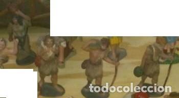Figuras de Bel&eacute;n: 4 Figuras de Belen de Plastico