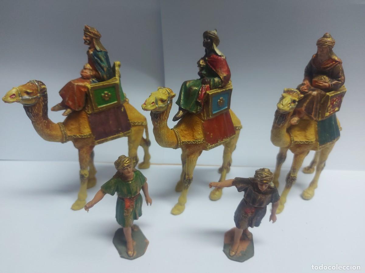 Figuras de Bel&eacute;n: FIGURA DE BEL&Eacute;N DESCONOZCO SU FABRICANTE POSIBLE OLIVET O PECH