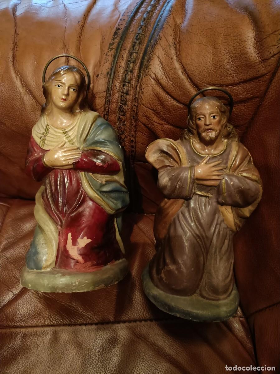 Figuras de Bel&eacute;n: FIGURAS BELEN DE BARRO-TERRACOTA.18 CM