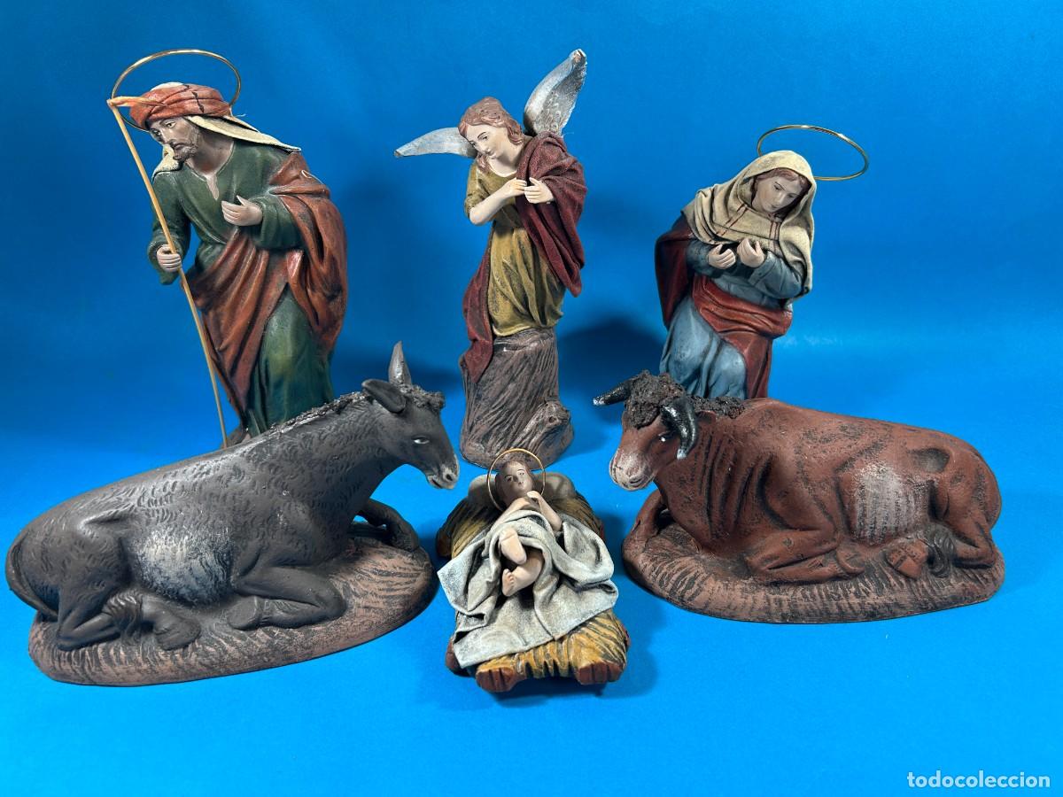 Figuras de Bel&eacute;n: NACIMIENTO FIGURAS DE BELEN DE SERRANO - MURCIA