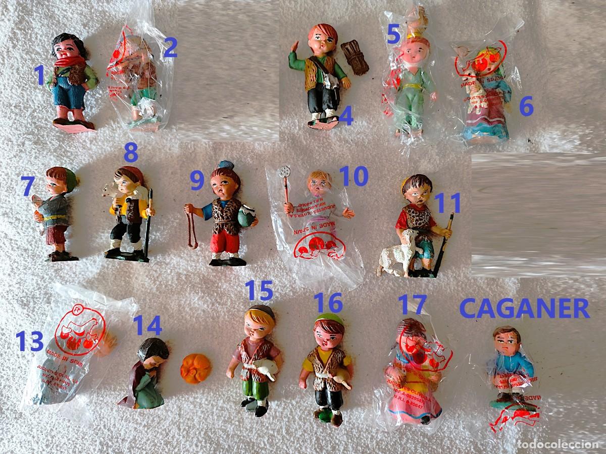 Figuras de Bel&eacute;n: A ESTRENAR - Figuritas Bel&eacute;n Cabezones Oliver: Pastorcitos y Caganer