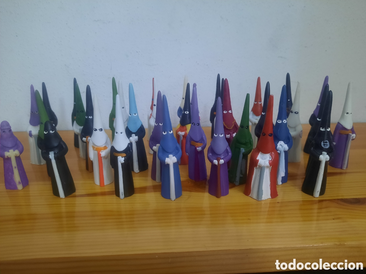 Figuras de Bel&eacute;n: COLECCI&Oacute;N DE NAZARENOS COFRADES - RESINA 8CM