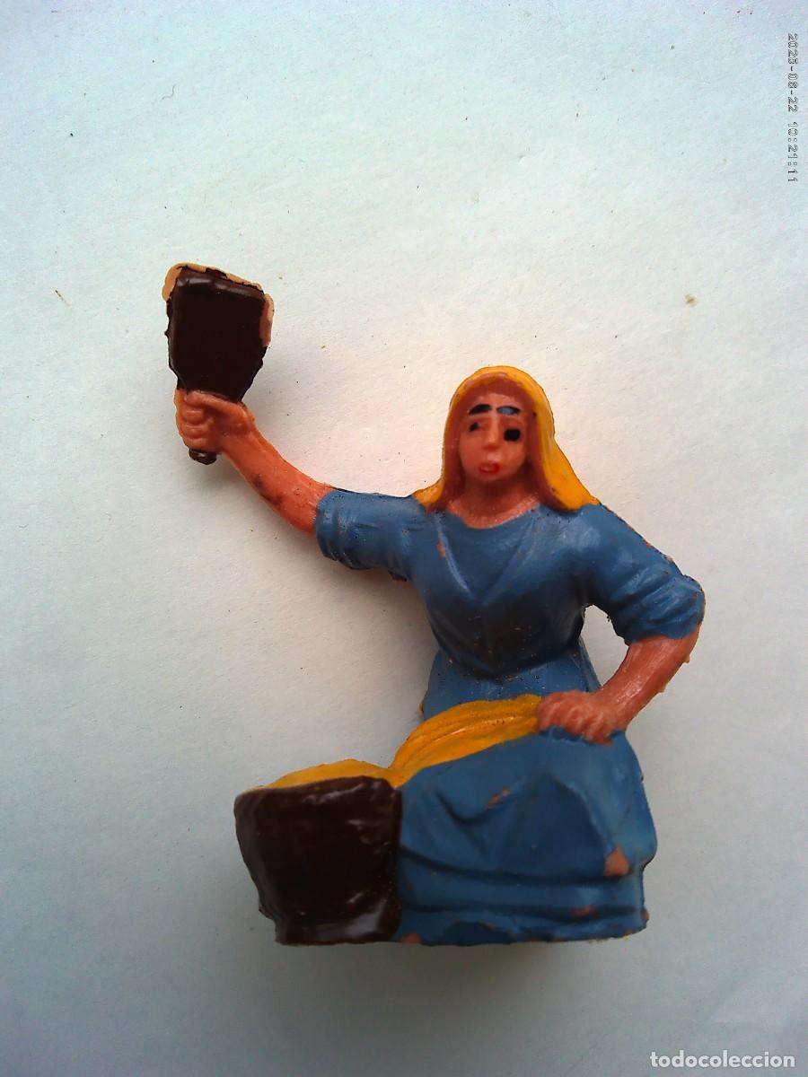 Figuras de Bel&eacute;n: ANTIGUA FIGURA DE PLASTICO DEL BELEN : RABINO HEBREO