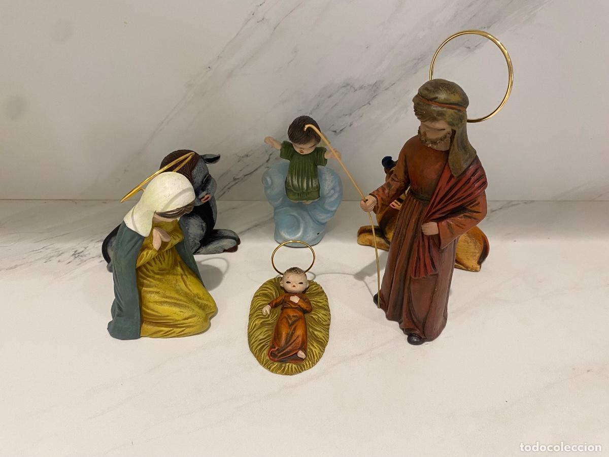 Figuras de Bel&eacute;n: Bel&eacute;n Nacimiento Misterio barro Ortigas