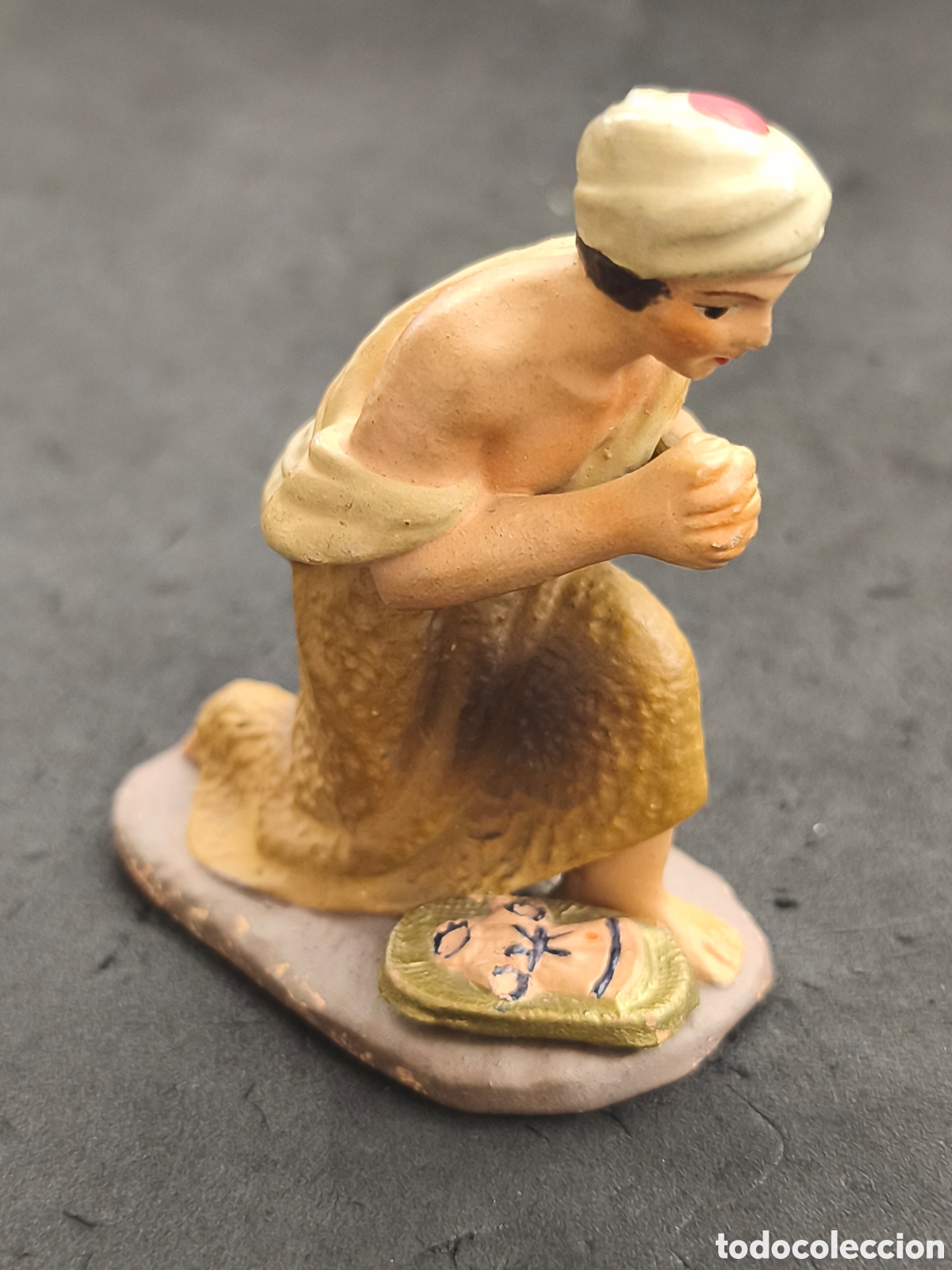 Figuras de Bel&eacute;n: Figura Bel&eacute;n terracota M Ortigas 9cm x 8cm