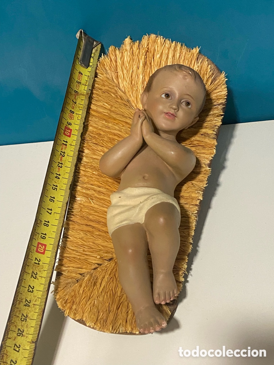 Figuras de Bel&eacute;n: Ni&ntilde;o Jes&uacute;s Olot 21cm