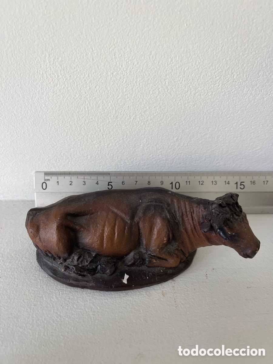 Figuras de Bel&eacute;n: Pareja de buey y mula - Foto 3