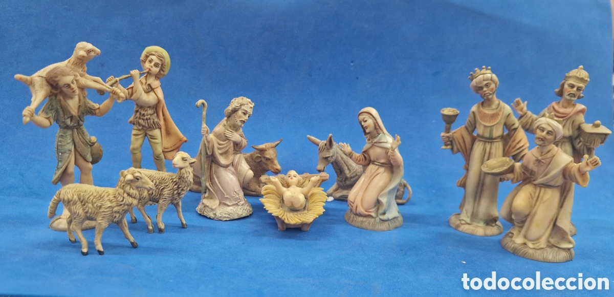 Figuras de Bel&eacute;n: Belen Italiano de pl&aacute;stico