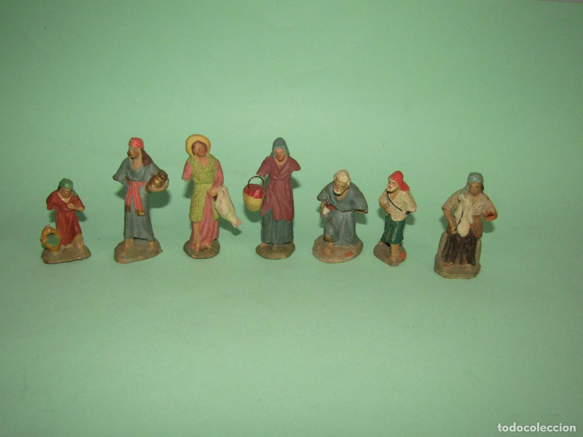 Figuras de Bel&eacute;n: Antiguas Figuras de Bel&eacute;n de Calidad en Barro Rojo Cocido - Terracota