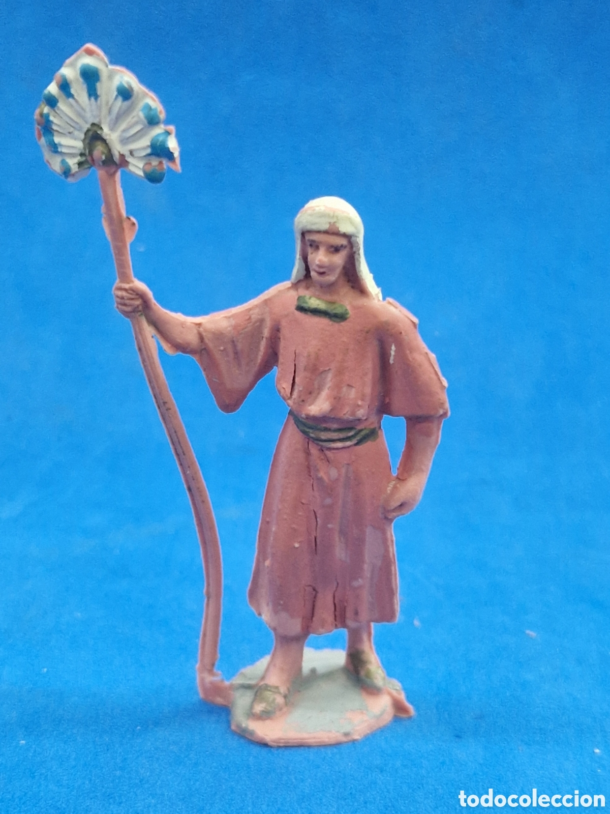 Figuras de Bel&eacute;n: Figura de belen, paje de rey mago ,plastico