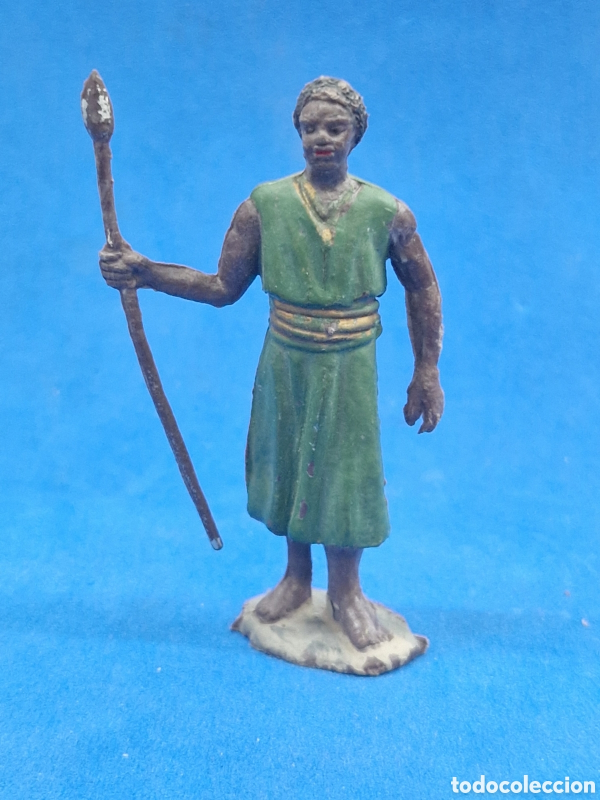Figuras de Bel&eacute;n: Figura de belen, paje de rey mago ,pl&aacute;stico