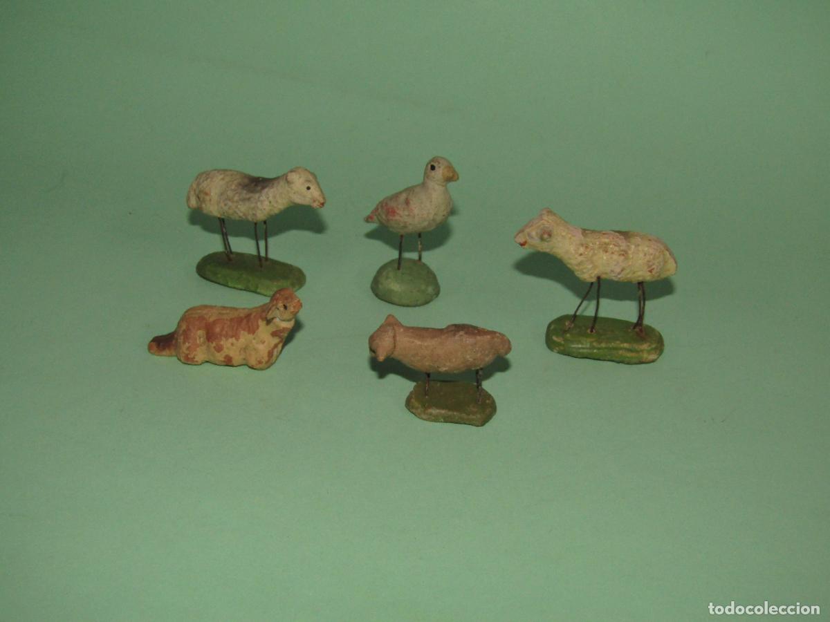 Figuras de Bel&eacute;n: Antiguas Figuras de Bel&eacute;n ANIMALES en Barro Cocido - Terracota