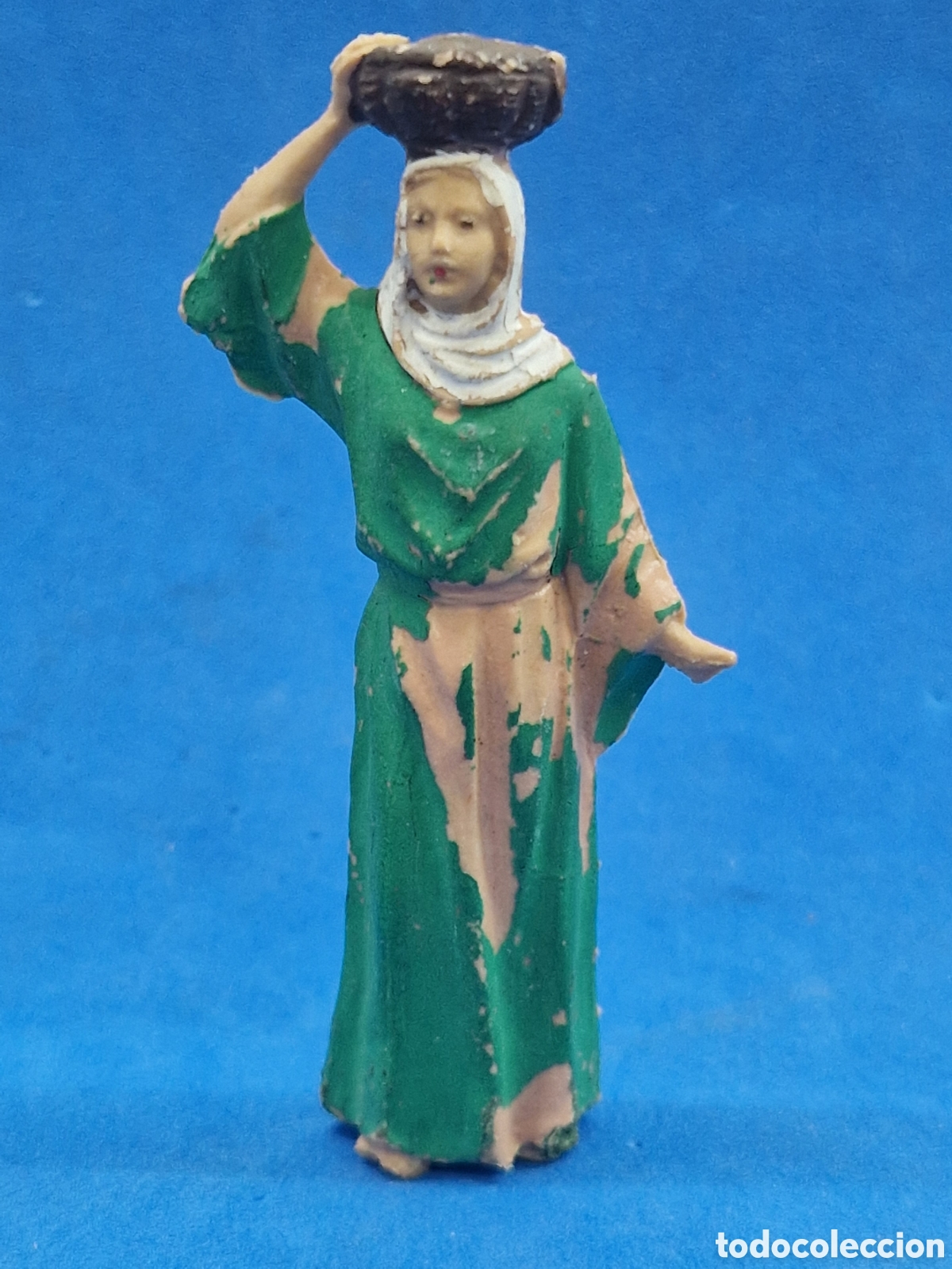 Figuras de Bel&eacute;n: Hebrea ,figura de belen, pl&aacute;stico