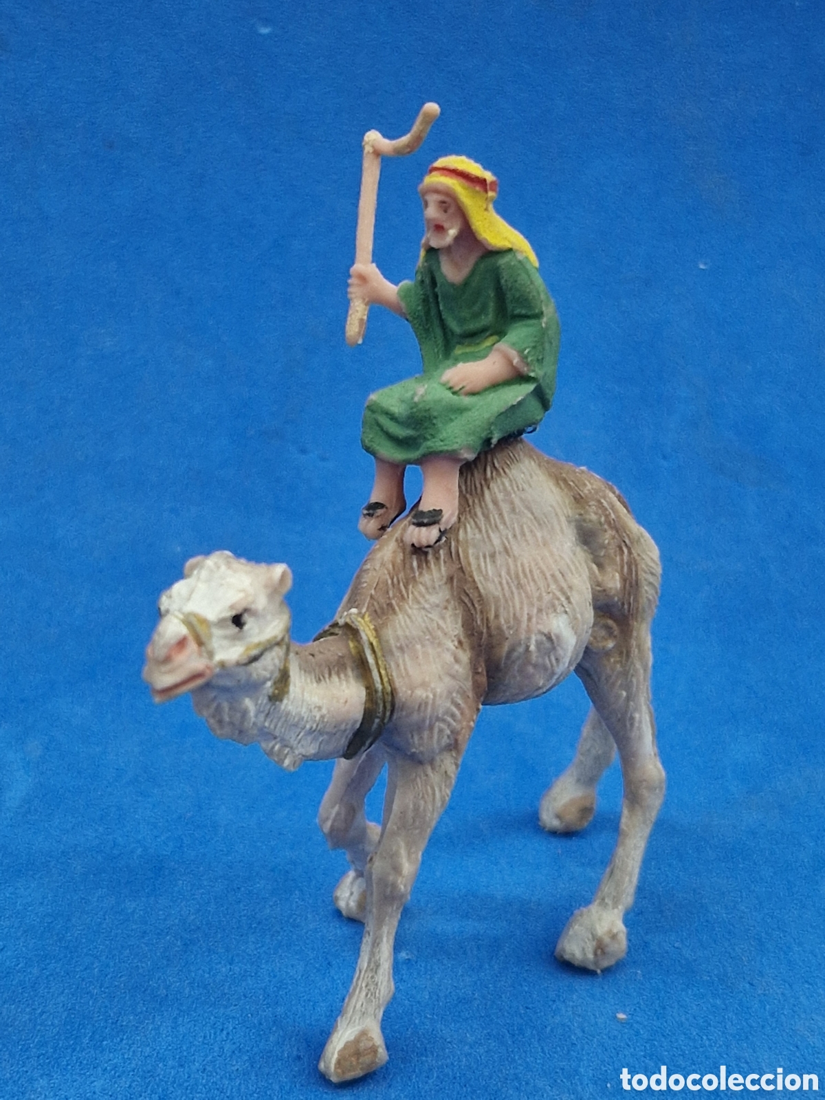 Figuras de Bel&eacute;n: Camellero, figura de belen, pl&aacute;stico