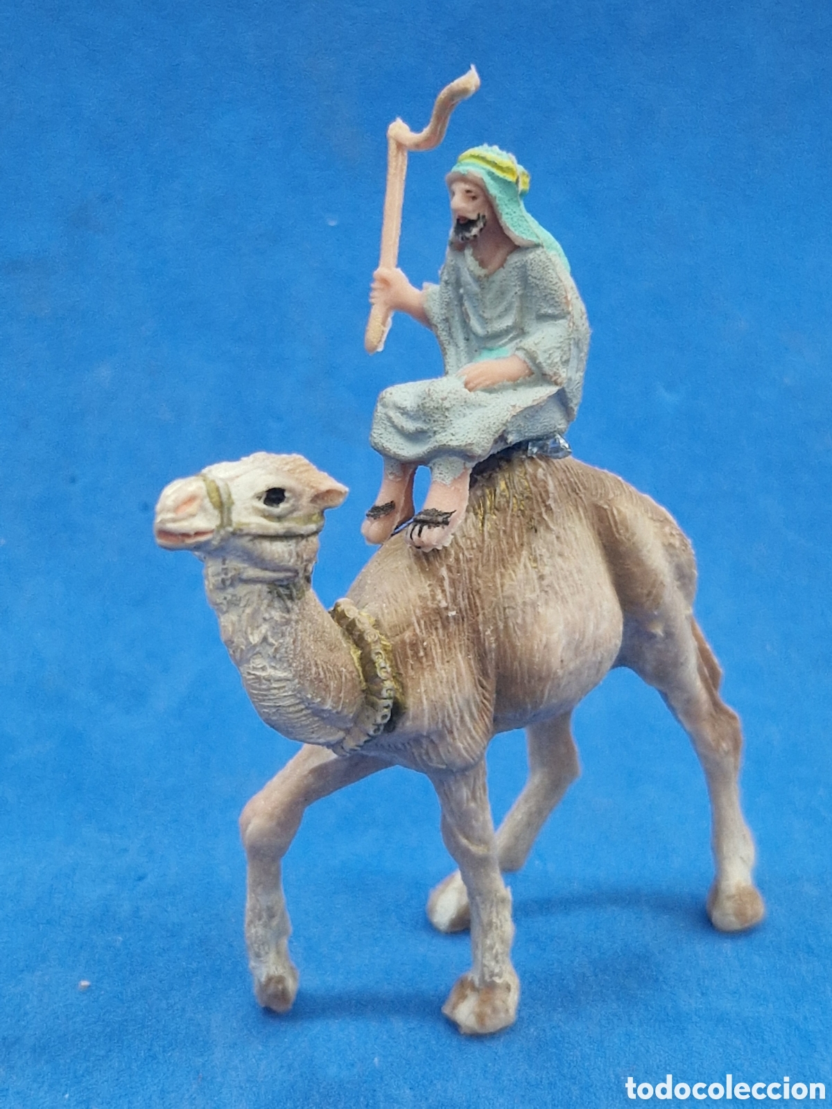 Figuras de Bel&eacute;n: Camellero ,figura de belen, pl&aacute;stico