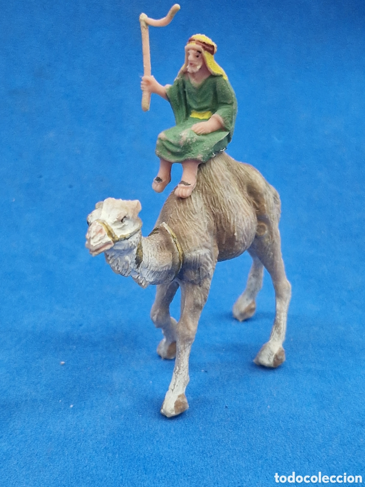 Figuras de Bel&eacute;n: Camellero,figura de belen, pl&aacute;stico