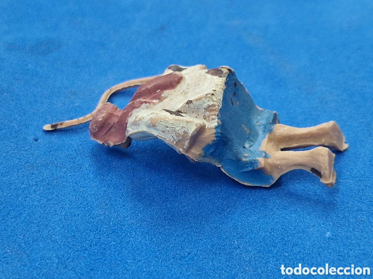 Figuras de Bel&eacute;n: Figura de belen, sentada ,plastico - Foto 2