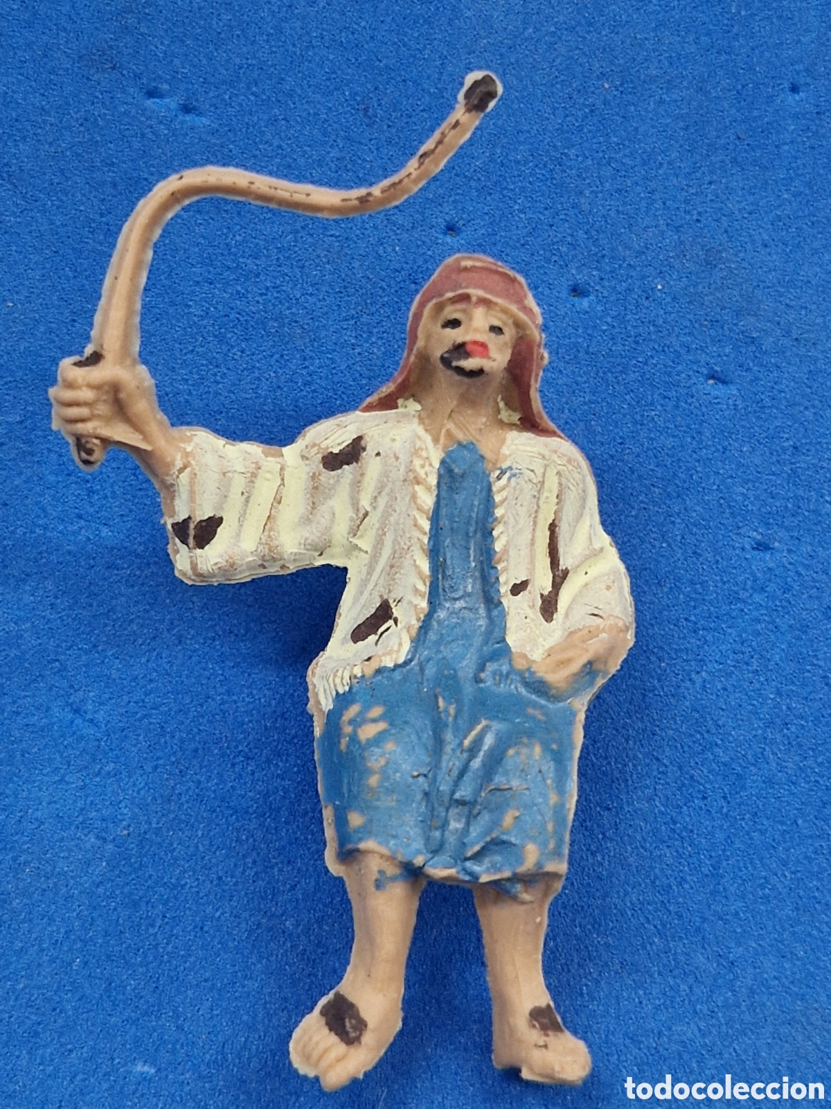 Figuras de Bel&eacute;n: Figura de belen, sentada ,plastico
