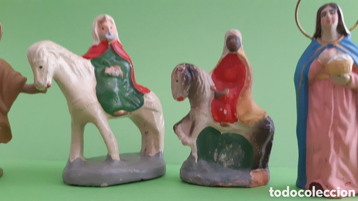 Figuras de Bel&eacute;n: Figuritas de Bel&eacute;n antig&uuml;as - Foto 2