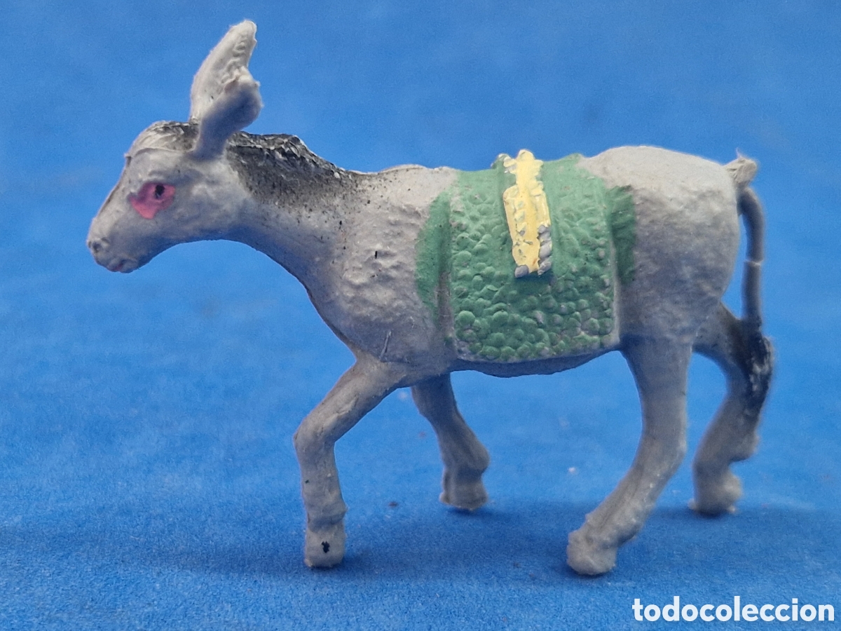 Figuras de Bel&eacute;n: Burro,figura de belen pl&aacute;stico