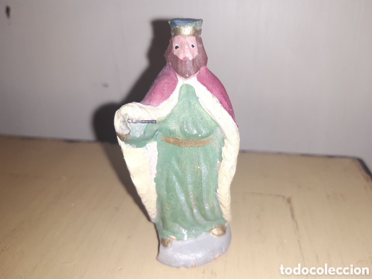 Figuras de Bel&eacute;n: Figura de Bel&eacute;n rey Herodes cacharrer&iacute;a