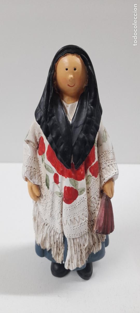 Figuras de Bel&eacute;n: FIGURA DE BELEN ARAGONES - FIGURA CON TRAJE REGIONAL . MEDIDA DE ALTURA 13 CM