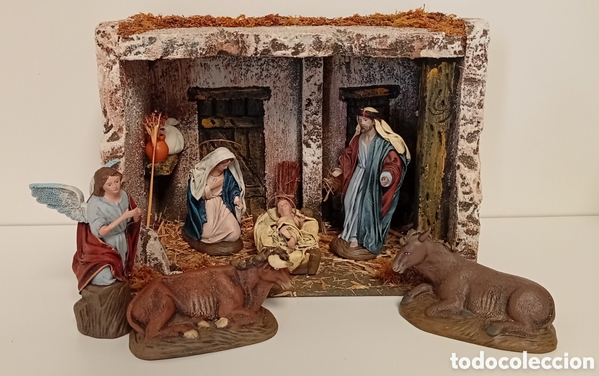 Figuras de Bel&eacute;n: BELEN O NACIMIENTO DE CERAMICA EN BARRO