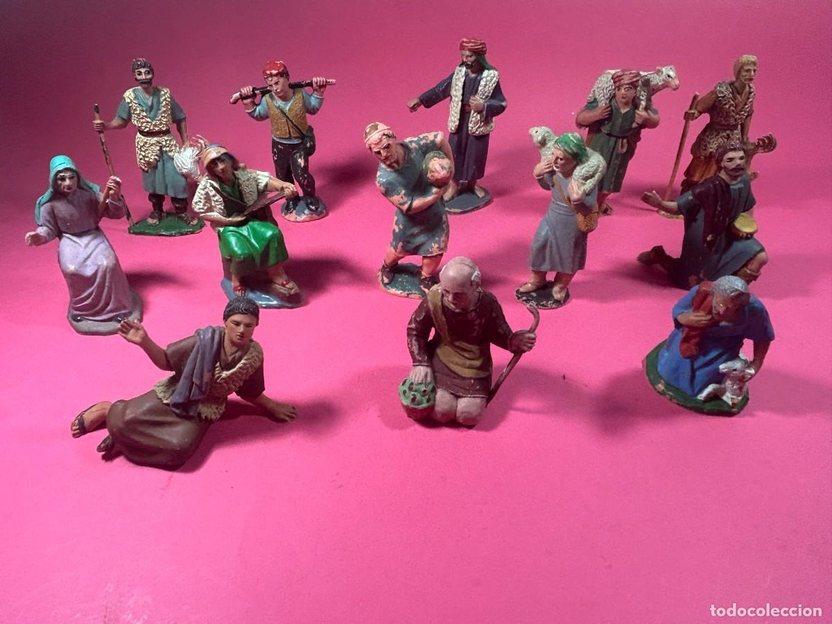 Figuras de Bel&eacute;n: LOTE DE FIGURAS DE BELEN DE PLASTICO