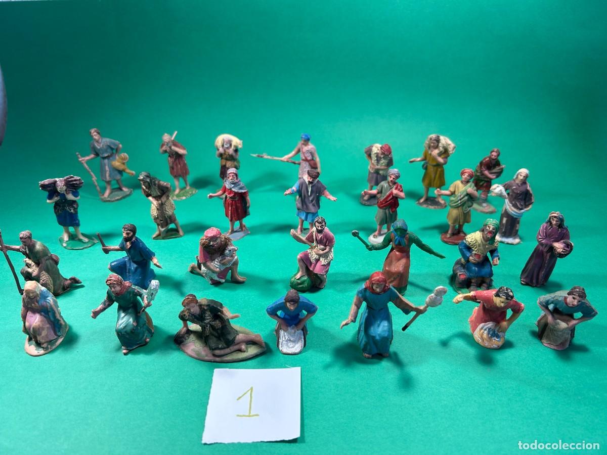 Figuras de Bel&eacute;n: LOTE DE FIGURAS DE BELEN DE PLASTICO